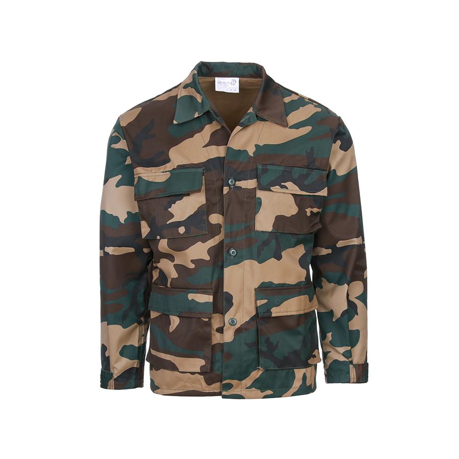 Kinder BDU Jas dun / Woodland Camouflage-1510-a